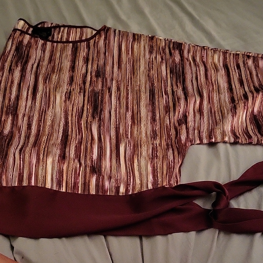 Lane Bryant Multicolor Striped Top, Size 18/20